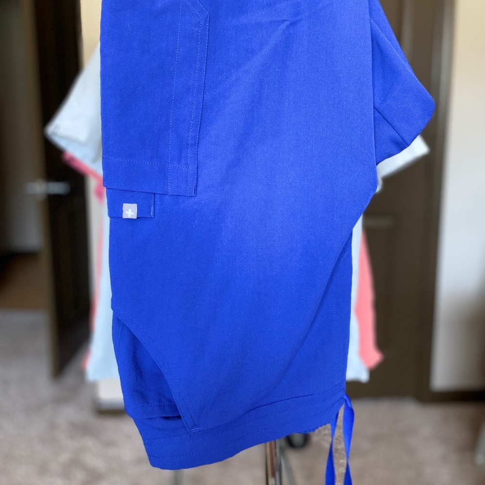 FIGS ROYAL BLUE XL(Regular)YOLA SKINNY SCRUB PANTS